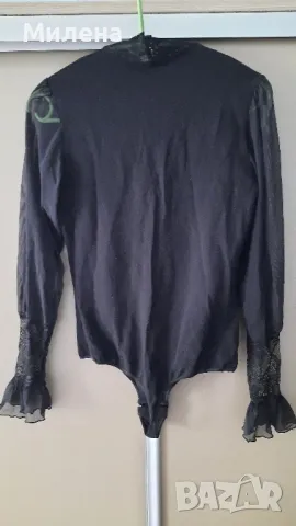 Дамско боди с дантела - M/L, снимка 2 - Бельо - 48223307