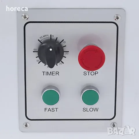 Тестобъркачка / спирален миксер 20л за 12 кг тесто, 2 скорости, подвижна купа, снимка 5 - Обзавеждане на кухня - 49477922