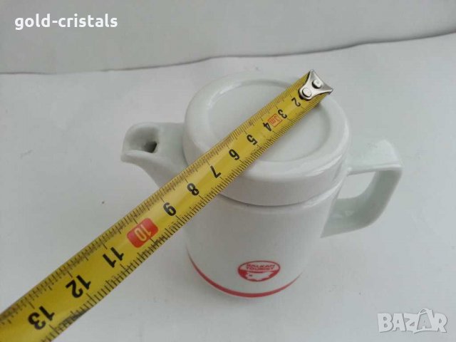 Балкантурист български порцелан каничка, снимка 3 - Антикварни и старинни предмети - 31027663