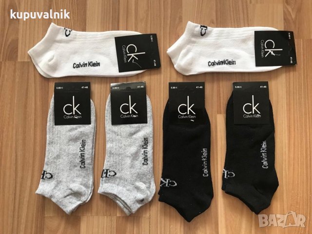 Унисекс чорапи 6 броя в комплект-Nike,Adidas,Calvin Klein, Gucci, Tommy Hilfiger и др, снимка 2 - Мъжки чорапи - 36293655