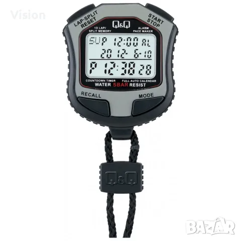 Хронометър Casio HS-70W-1DF Q&Q HS45J. Дигитални Хронометри Касио HS.Функция Темпо 100 Времена, снимка 7 - Спортна екипировка - 55838803