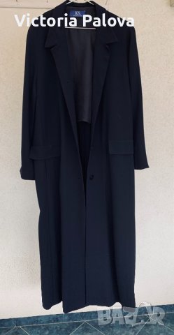 Дълга стилна жилетка тип палто K.S.SELECTION, снимка 7 - Жилетки - 36701188