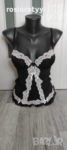 черно с розово , снимка 2 - Бельо - 36164538