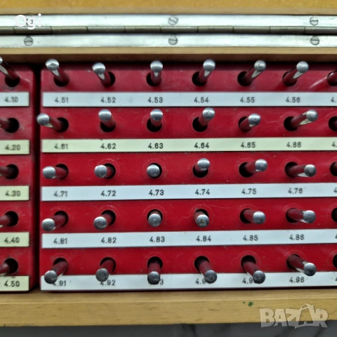 Комплект Мерителни щифтове 4-5мм , снимка 6 - Шублери - 48785139