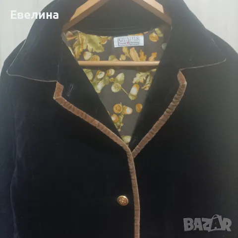 Палто с памучна подплата., снимка 5 - Палта, манта - 49540398