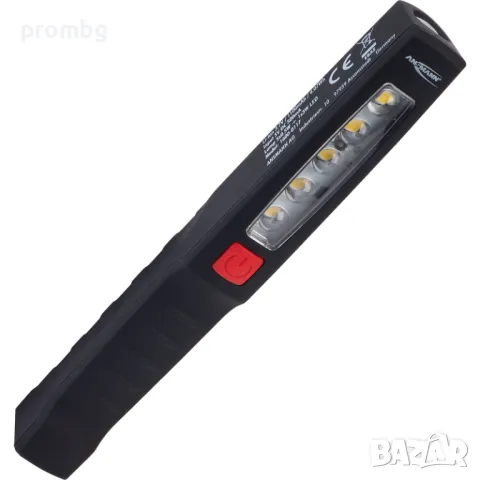 LED Професионална преносима работна лампа, фенер, 200lm, 1100 mAh, Германия, снимка 11 - Прожектори - 24818019