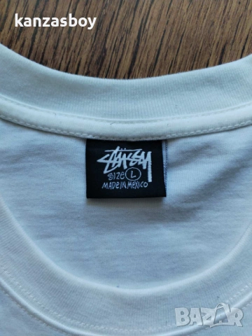 Stussy - страхотна мъжка тениска Л КАТО НОВА, снимка 3 - Тениски - 54334381
