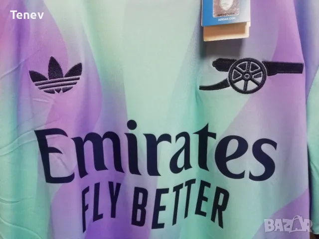 Arsenal Havertz Adidas 2024/2025 нова оригинална тениска фланелка Арсенал Хаверц трети екип , снимка 7 - Тениски - 48251145