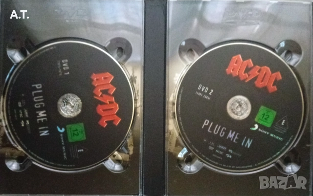  AC/DC  Plug Me In  DVD 2-Discs (DVD Box), снимка 4 - CD дискове - 51968446