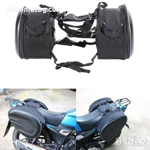 Мото дисаги Automat, 58L, Двойни, Черен, снимка 6 - Аксесоари и консумативи - 40430894