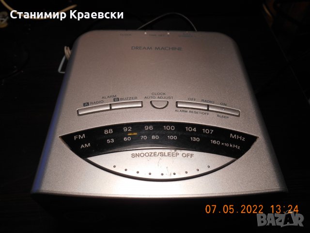 Sony ICF-C60 RC radio clock alarm, снимка 3 - Други - 36732990