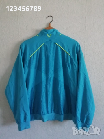 Barcelona Nike 2007/2008 оригинално ретро яке Барселона XL/2XL синьо, снимка 2 - Спортни дрехи, екипи - 52714891