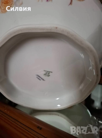 Стар красив супник (без капак), снимка 12 - Антикварни и старинни предмети - 52678741