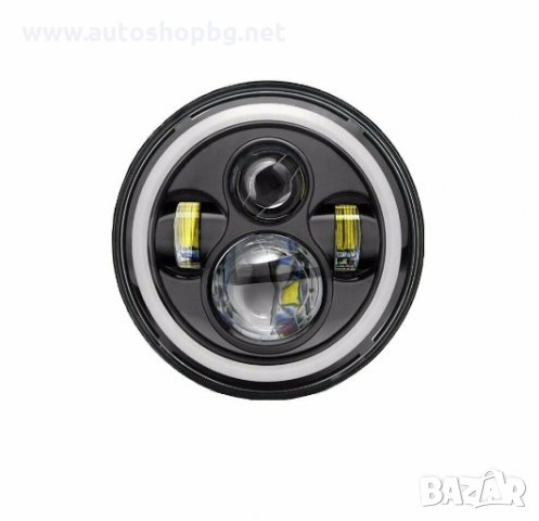 LED фар 7 инча за вграждане 12V