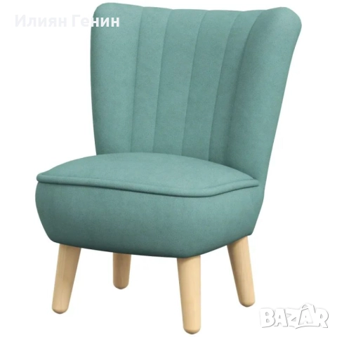 Детско кресло AIYAPLAY, кадифена визия, за 3-7 години, до 45 кг, снимка 2 - Мебели за детската стая - 52266944