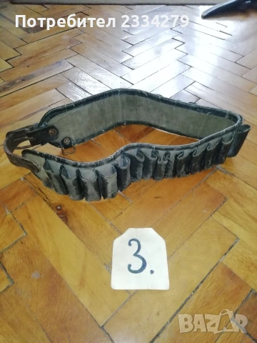 Ловджийски кожени патрондажи нормален и тристепенен и кожежи бесилки, снимка 6 - Оборудване и аксесоари за оръжия - 39164330