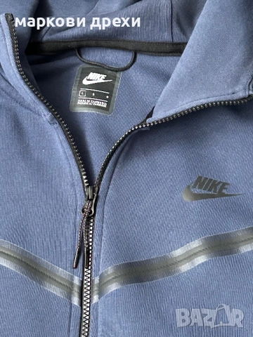 NIKE Tech СУИТЧЪР СЪС ЗАКОПЧАВАНЕ С КАЧУЛКА L, снимка 6 - Спортни дрехи, екипи - 52725259