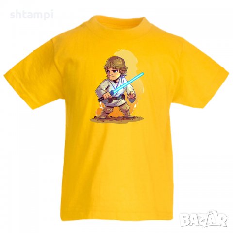Детска тениска Star Wars Luke Star Wars,Игра,Изненада,Подарък,, снимка 10 - Детски Блузи и туники - 36667276