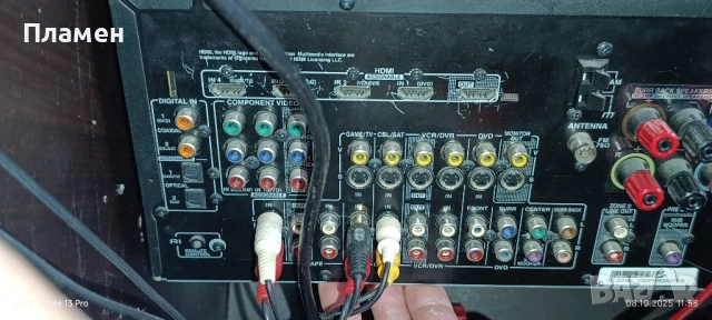 AV ресивър Onkyo TX-SR606. , снимка 7 - Ресийвъри, усилватели, смесителни пултове - 51984352