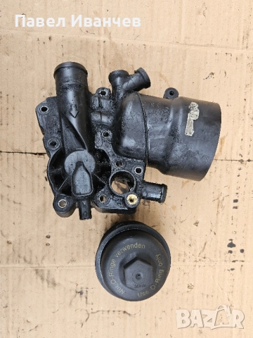 Корпус за маслен филтър с термостат за Audi A6 C7 3.0TDI BI Turbo