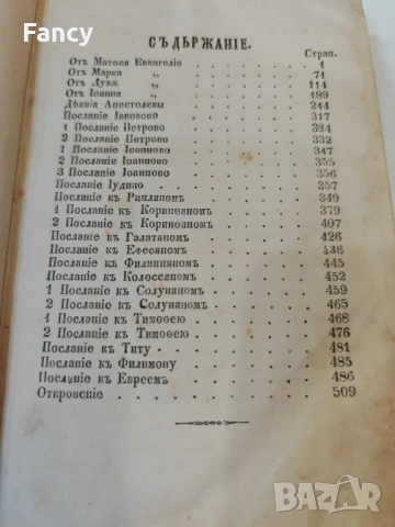 Новият завет 1900 г, снимка 4 - Антикварни и старинни предмети - 51330768