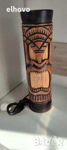 Бамбукова лампа