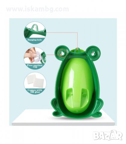 ДЕТСКИ ПИСОАР ЗА СТЕНА ВЪВ ФОРМАТА НА ЖАБКА - код 1747, снимка 9 - Други - 33987078