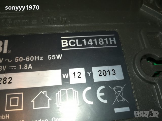 RYOBI BCL-14181H CHARGER GERMANY 2609212025, снимка 14 - Винтоверти - 34261404