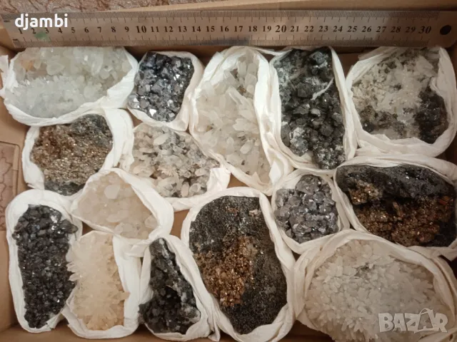 №179, Кристали,Минерали,Мадан,Кварц,Галенит,Пирит,Сфалерит, 4, снимка 1