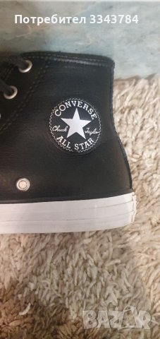 Кожени кецове Converse, снимка 9 - Детски маратонки - 38657265