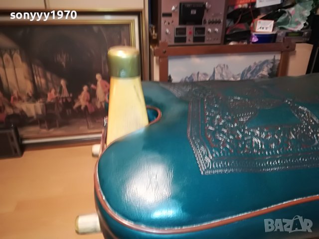 КАМИЛСКО СЕДЛО-СТОЛ ВНОС ГЕРМАНИЯ 60СМ 3004231024, снимка 7 - Антикварни и старинни предмети - 40533907