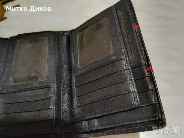 Портмоне Арт с много прегради дамско ест.кожа 155х 95 мм отлично, снимка 12 - Портфейли, портмонета - 53902127