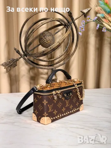 Louis Vuitton Дамска Чанта Тип Куфар С Къса И Дълга Дръжка И Верижка - Различни Цветове Код E88, снимка 16 - Чанти - 55795231