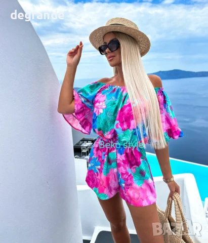 Цветен летен гащеризон