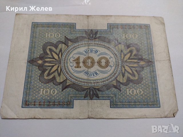 Райх банкнота -  Германия - 100 марки / 1920 година - 17892, снимка 6 - Нумизматика и бонистика - 31035129