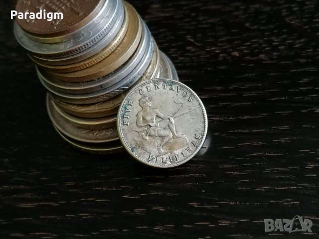 Mонета - Филипини - 5 центаво | 1944г., снимка 2 - Нумизматика и бонистика - 31370326