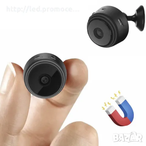 Мини WIFI IP охранителна камера FULL HD 1080p нощно виждане