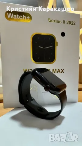 Спортен смарт часовник с двойна каишка W26 PRO MAX и подарък слушалки, снимка 4 - Смарт часовници - 47768102