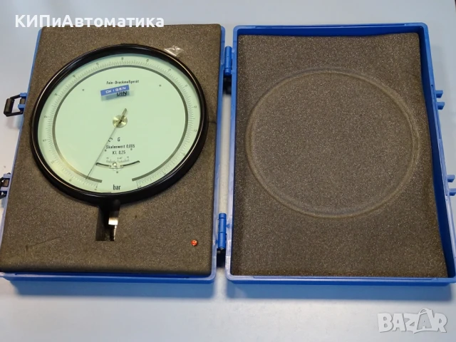 образцов манометър WIKA 341.11.250 (0-1.6)Bar precision test pressure gauge