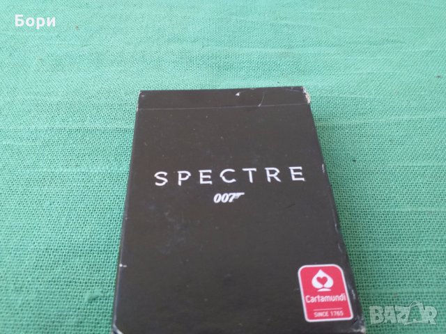 Spectre 007 James Bond Cartamundi , снимка 4 - Карти за игра - 29535494