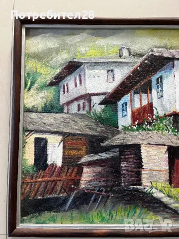 Майсторска картина - Къщи, снимка 4 - Картини - 49210679