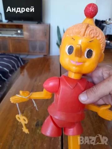 Стара играчка,Кукла Буратино,Пинокио #10, снимка 3 - Други ценни предмети - 47737476