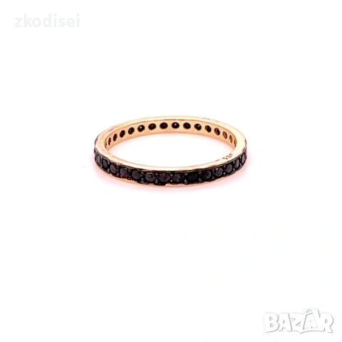 Златен дамски пръстен 1,41гр. размер:53 14кр. проба:585 модел:38792-1