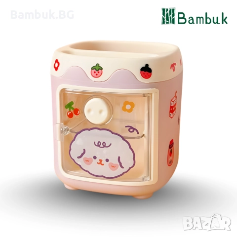 Органайзер "Cute Pig Pen Pencil", снимка 2 - Ученически пособия, канцеларски материали - 52655471