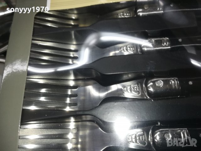 lou laguiole 6бр BLACK-вилици 2502211323, снимка 4 - Колекции - 31950513