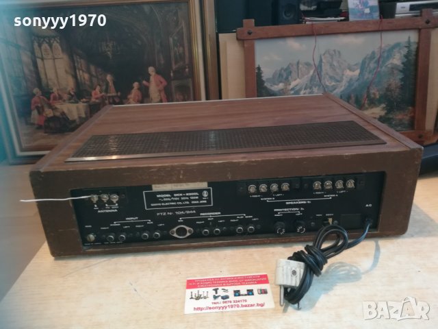 sanyo-japan ретро ресивър 0303210827, снимка 18 - Ресийвъри, усилватели, смесителни пултове - 32021580