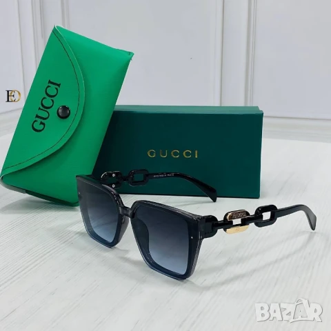 очила с калъф, кутия и ув защита chanel gucci , снимка 4 - Слънчеви и диоптрични очила - 51030753