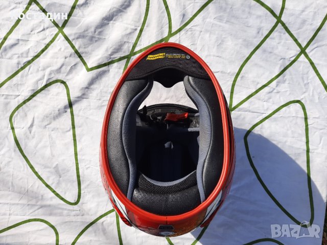 Мото каска SKORPION exo   размер XXL  , снимка 8 - Аксесоари и консумативи - 34971716