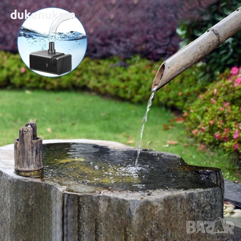 Соларен фонтан 7.5W с филтър, 10 дюзи, защита от сух ход и стъклен соларен панел, снимка 5 - Градински мебели, декорация  - 52521054