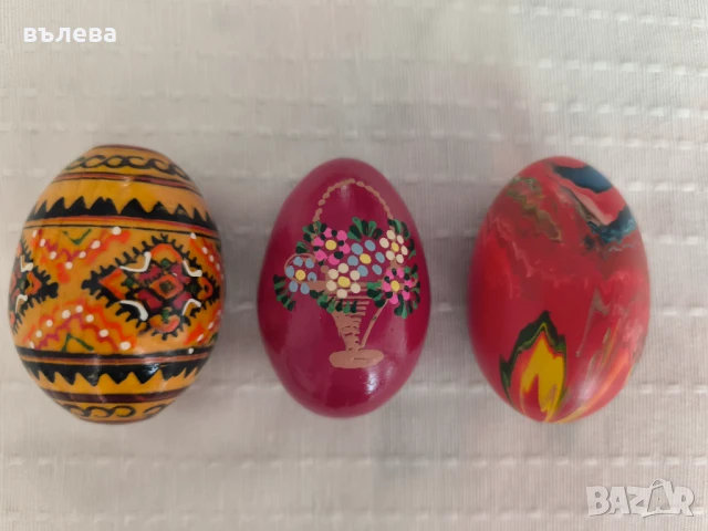 Яйца великденски дървени 